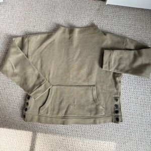 Madewell MWL mockneck sweatshirt